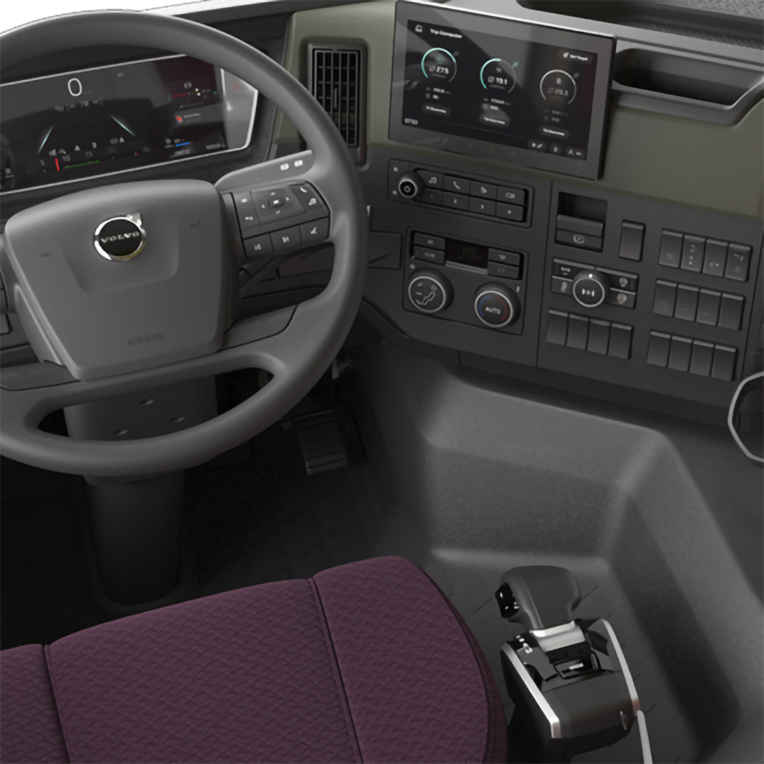 Volvo FM with plush trim progressive, interior trim level